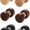 Charisma Charisma 16G Wood Faux Gauges Plugs Earrings For Men Women Wooden Fake Plugs Gauge Studs Circle Flat Back Cheater Tunnel Dumbbell Earrings Women (3 Pairs,8Mm,10Mm) Faux Body Piercing Jewelry