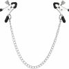 rgwtgkyh Stainless Steel Body Chain With Clamps For Women Adjustable Black Silver Strong Body Clip Non Piercing Body Clamps With Body Chain For Women Faux Body Jewelry Faux Body Piercing Jewelry