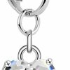 Cristina Cristina Fake Belly Ring Surgical Steel Clip On Belly Button Rings For Women Cz Dangle Belly Button Rings Butterfly Heart Belly Rings Non Piercing Jewelry Faux Body Piercing Jewelry