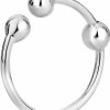 Forbidden Body Jewelry Forbidden Body Jewelry .925 Sterling Silver Non-Piercing Fake Nose Hoop Faux Body Piercing Jewelry