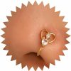 Yheakne Yheakne Boho Cz Heart Nose Ring Gold Crystal Heart Nose Cuff Hollow Heart Love Heart Septum Nose Rings U Shaped Clip On Nose Stud Rhinestone Hoop Nose Piercing Jewelry For Women And Girls Faux Body Piercing Jewelry