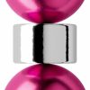 Generic M&P Fake Belly Button Piercing - Magnetic Navel Ring - Without Piercing - Non Pierced - Clip On - Surgical Steel (Hot Pink) Faux Body Piercing Jewelry