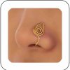 Iaceble Iaceble Bohemia Geometry Fake Nose Ring U Shape Clip On Nose Cuff Ring Gold No Pierced Nose Ring Vintage Nose Cuff Stud Bendable Nose Ring Body Jewelry For Women And Girls Faux Body Piercing Jewelry