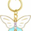 QWALIT Qwalit Fake Belly Ring Fake Belly Piercing Fake Belly Button Ring Fake Belly Button Piercing Clip On Belly Button Rings Butterfly Heart Silver Gold Faux Body Piercing Jewelry