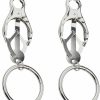 rgwtgkyh Stainless Steel Body Chain Clamps Non-Piercing Body Clips Adjustable Body Ring Hypoallergenic Body Clamp For Women Faux Body Jewelry Faux Body Piercing Jewelry