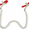 eartif Women Non Piercing Jewelry Clamps With Chain Adjustable Stainless Steel Body Clips Fake Body Piercing Jewelry (White) Faux Body Piercing Jewelry