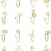 REVOLIA Revolia 16Pcs Stainless Steel African Nose Cuff Faux Nose Rings For Women Girls Non Piercing Fake Nose Ring Set Faux Body Piercing Jewelry