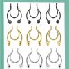 Amoina Amoina Fake Septum Nose Ring Fake Nose Rings 20G Hoop Nose Ring Gold Rose Gold Silver 8Mm Non Pierced Clip Nose Ring Faux Body Piercing Jewelry For Women Men Faux Body Piercing Jewelry